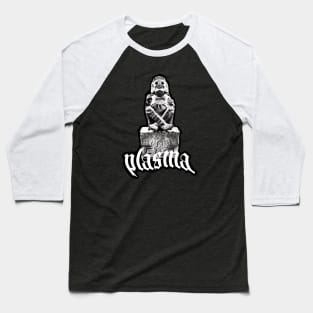 Plasma Mayan Sculpture Baseball T-Shirt